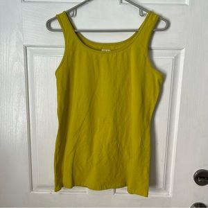 Duluth Trading lemon lime tank top